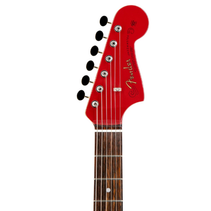 Fender FSR Collection Traditional 60s Jazzmaster Electric Guitar, RW FB, Dakota Red