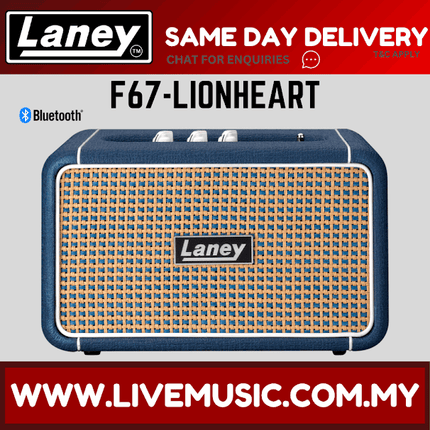 LANEY F67-LIONHEART PORTABLE BLUETOOTH SPEAKER ? F67LIONEHEART / F67 LIONHEART )
