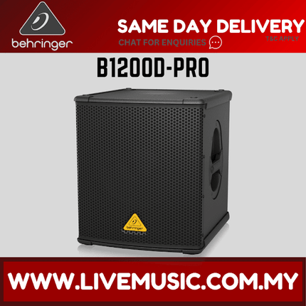 Behringer Eurolive B1200D-PRO 500W 12" Powered Subwoofer ( B1200D PRO )