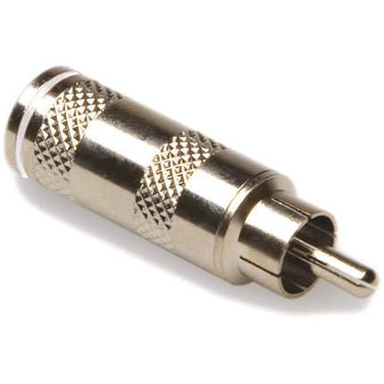 Hosa RCA-025WH-BULK RCA Connector, White (RCA025WH/RCA 025)