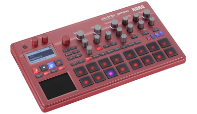 Korg Electribe 2S Sampler Music Production Station Midi Controller - Metallic Red (ELECTRIBE2S/ELECTRIBE-2S)