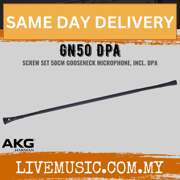 AKG GN50 incl. DPA, screw set 50cm Gooseneck Microphone (GN-50 / GN 50)
