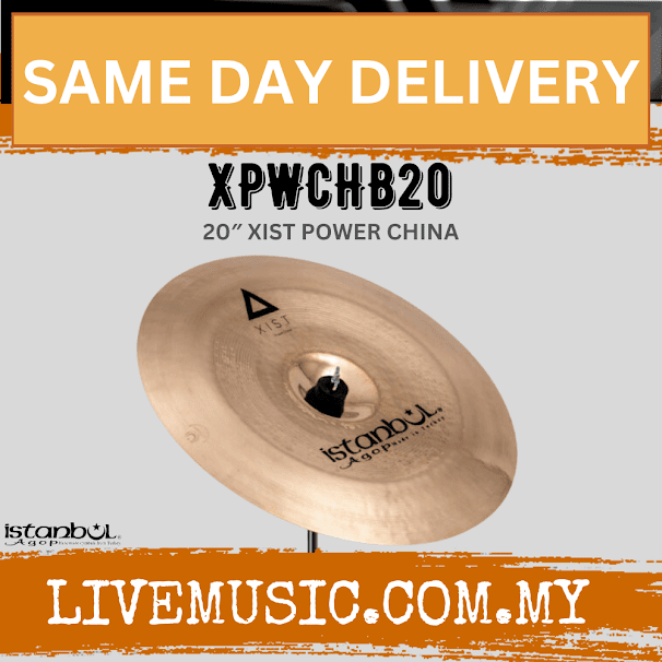 Istanbul Agop XPWCHB20 20" Xist Power China Cymbal (XPWCHB-20/XPWCHB 20)
