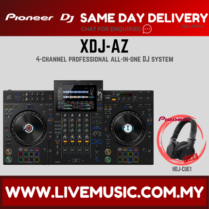 Pioneer DJ XDJ-AZ 4-channel Digital DJ System ( XDJAZ XDJ AZ )