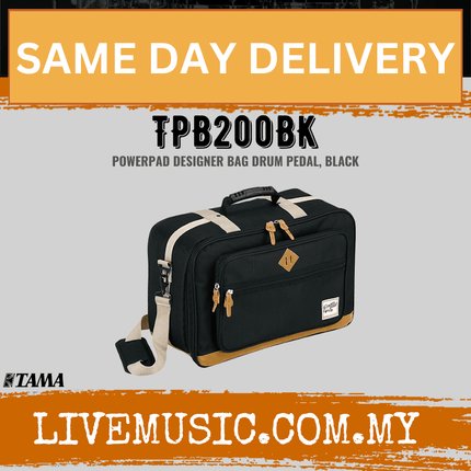 Tama TPB200-BK Powerpad Bass Drum Pedal Bag, Black ( TPB200 BK / TPB200BK )