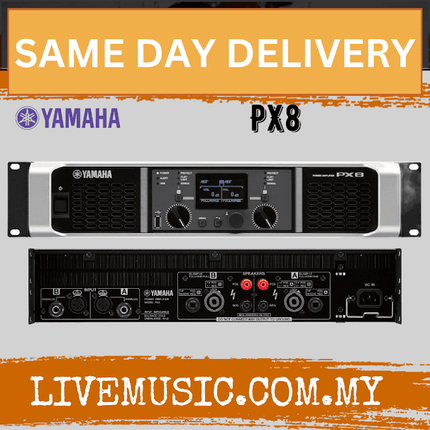 Yamaha PX8 2-channel Power Amplifier ( PX-8 / PX 8 )