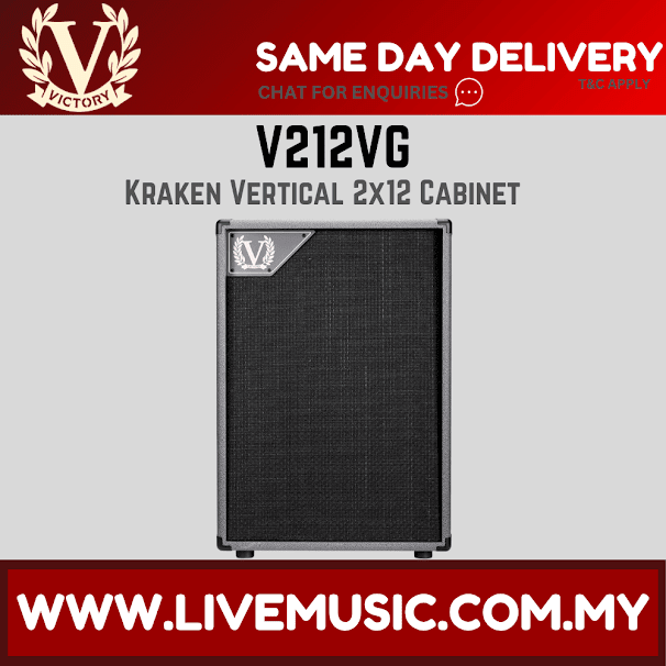 Victory V212VG 2 x 12 Compact Vertical Speaker Cabinet