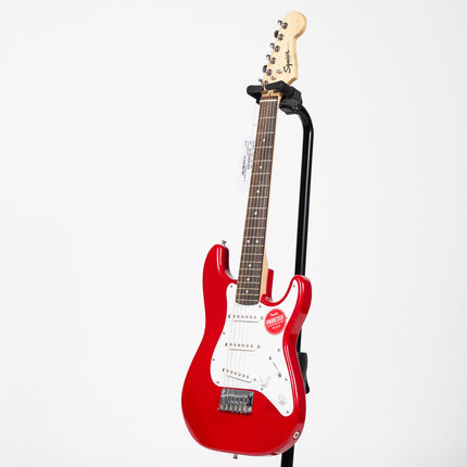 Squier Mini Stratocaster Electric Guitar, Laurel Fretboard - Dakota Red
