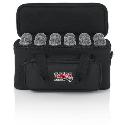 Gator GM-12B Padded Microphone Bag for 12 Microphones (GM12B)