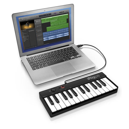 IK Multimedia iRig Keys 25 - The 25 mini-key USB MIDI controller for Mac/PC (Keys25/Keys-25)
