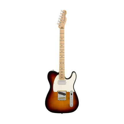Fender American Performer HS Telecaster Electric Guitar, Maple Fretboard with Bag - 3-Tone Sunburst