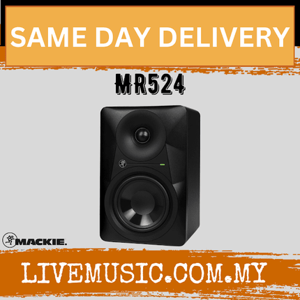 Mackie MR524 5" Active Powered Studio Monitor Speaker (MR 524/MR-524)