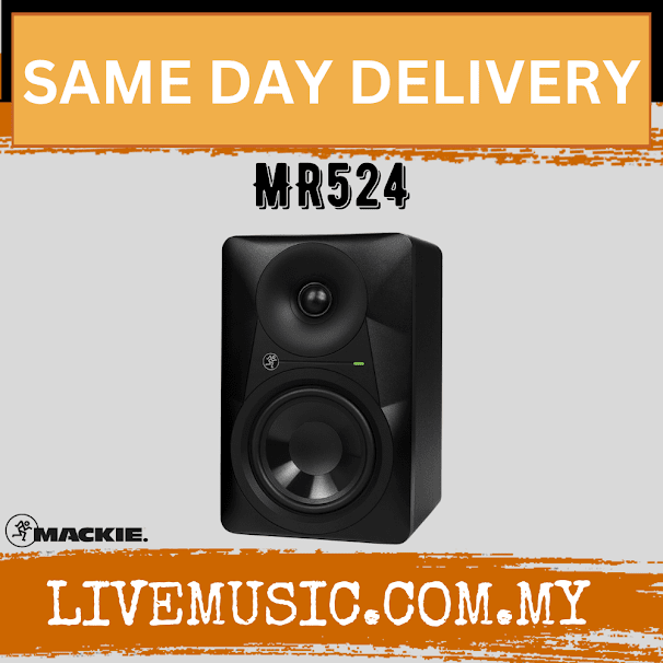 Mackie MR524 5" Active Powered Studio Monitor Speaker (MR 524/MR-524)