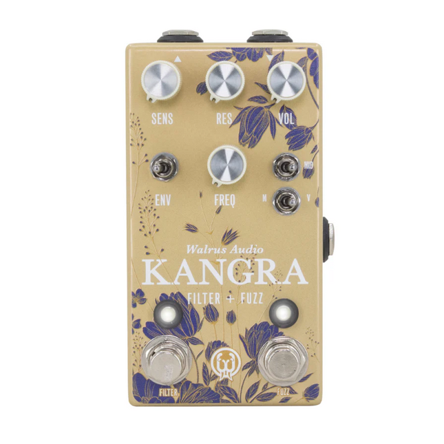 Walrus Audio Kangra Filter Fuzz Guitar Effects Pedal, Floral Series 2024