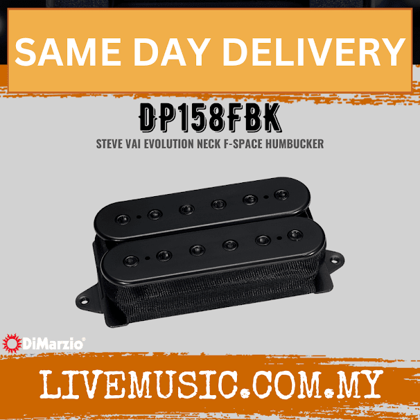 DiMarzio DP158FBK Evolution Neck Pickup - Black (DP158F/DP-158F)