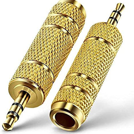 Kadenza 6.3 mm to 3.5 mm Audio Jack Adapter 1/4" TO 3.5MM TRS - BIG TO SMALL ( LMC )