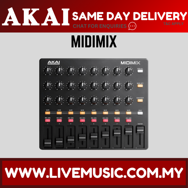 Akai Professional MIDImix - High-Performance Portable Mixer/DAW Controller