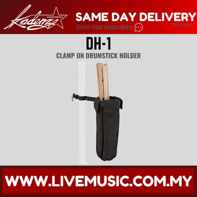 Kadenza DH-1 Clamp-On Drumstick Holder - Random Color ( DH1 LMC )