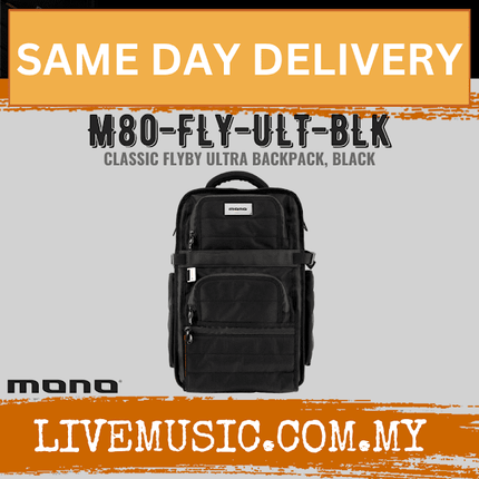 MONO Classic FlyBy Ultra Backpack - Black (M80-FLY-ULT-BLK)