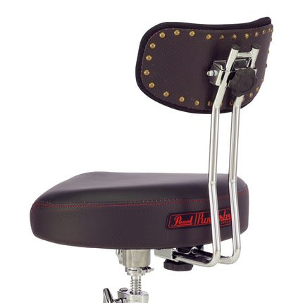 Pearl Roadster Multi-Core Saddle Drum Throne with Backrest (D3500BR/D-3500BR)