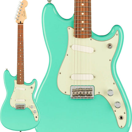 Fender Player Duo-Sonic Electric Guitar, Pau Ferro Fretboard - Seafoam Green