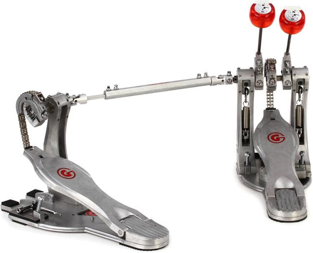 Gibraltar 9711G-DB G-Class Chain Drive Double Bass Drum Pedal with Carrying case (9711 G-DB)