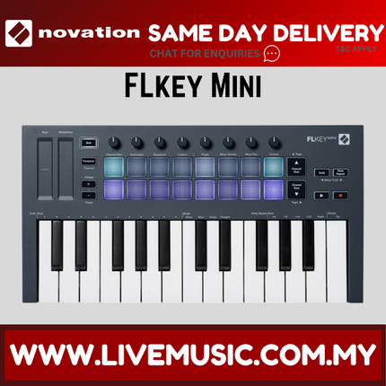 Novation FLkey Mini 25 Keyboard Controller ( FLkeyMini25 / FLkey-Mini 25 )
