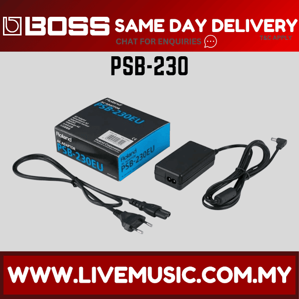 Boss PSB-230UK AC Adaptor For Boss/Katana mini (PSB-1U/PSB230/PSB 230)