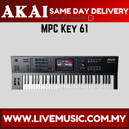 Akai MPC Key 61 - Music Production Centre Synthesizer Keyboard