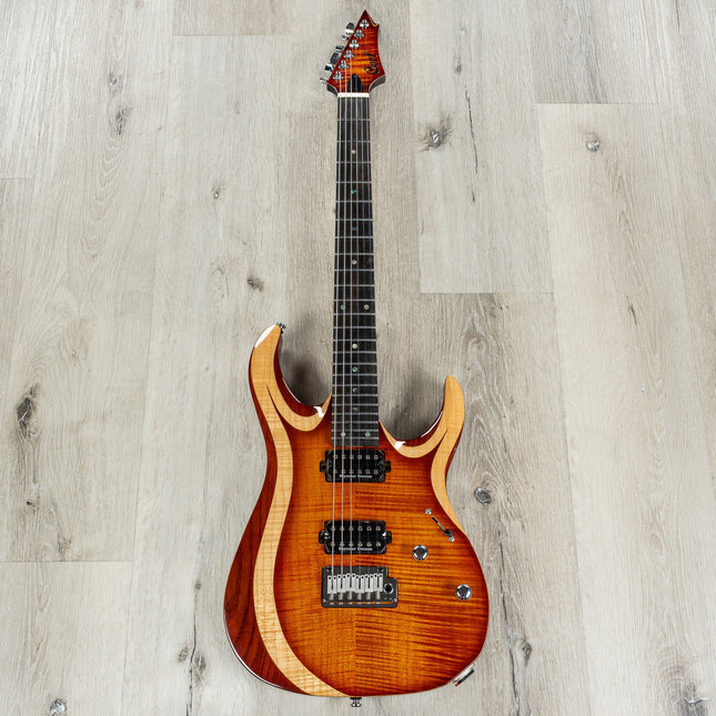 Cort X Series X700 Duality Electric Guitar Ebony Fretboard with Bag - Antique Violin Burst (X-700 X 700)