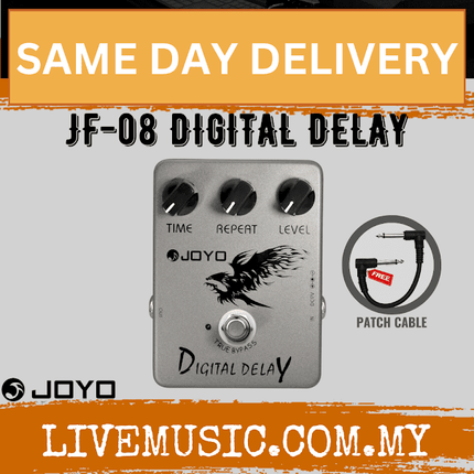 Joyo JF-08 Digital Delay Electric Guitar Effect Pedal ( JF08 / JF 08 )