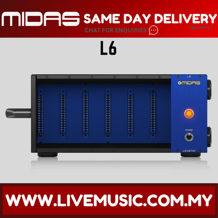 Midas Legend L6 500 Series Rackmount Chassis ( L-6 / L 6 )