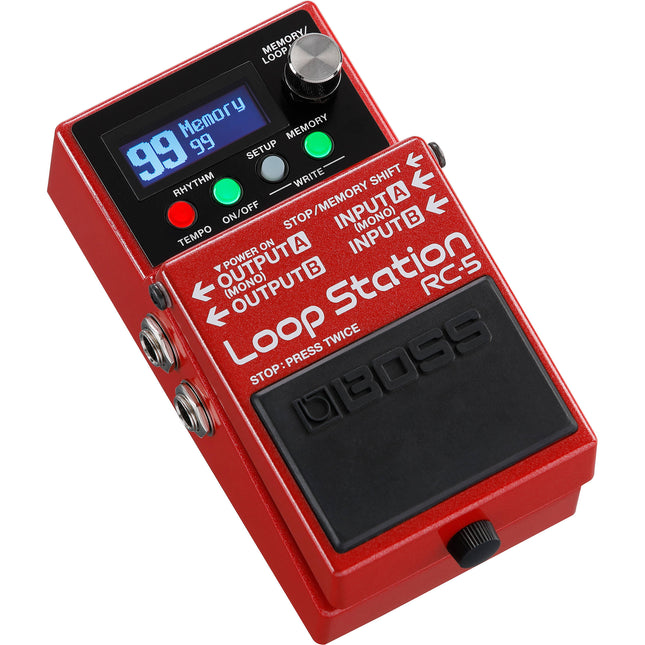 Boss RC-5 Loop Station Compact Phrase Recorder Pedal (RC5 RC 5)