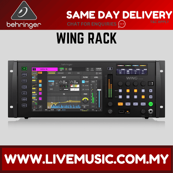 Behringer WING Rack 48-channel Digital Mixer ( WINGRACK WING-RACK )