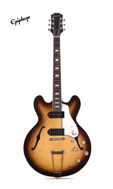 Epiphone USA Casino Hollowbody Electric Guitar, Case Included - Vintage Burst
