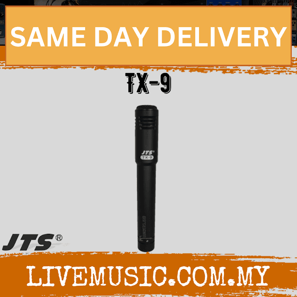 JTS TX-9 wired condenser instrument microphone ( TX9 / TX 9 )