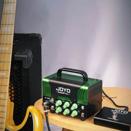 Joyo BadASS 50 Watt Amplifier Head BanTamP Series Speaker Bass Amp Hybrid Tube With Bluetooth