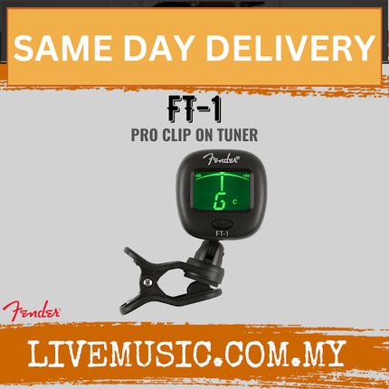 Fender FT-1 Pro Clip On Tuner