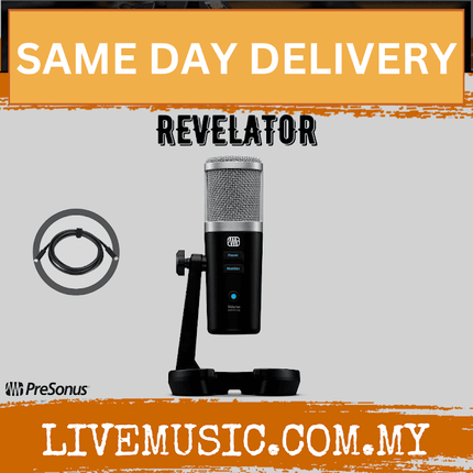 Presonus Revelator USB-C Microphone w/StudioLive Voice Effects Processing