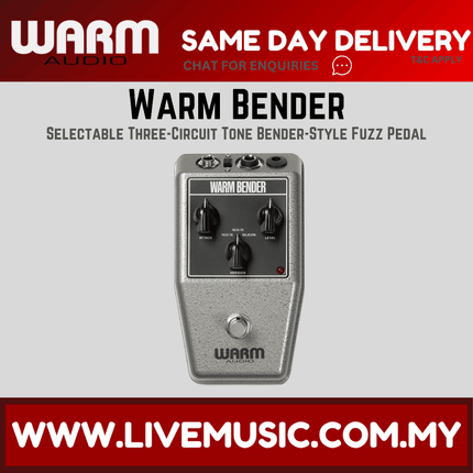 Warm Audio WA-BEND Warm Bender Fuzz Pedal — ( WABEND WA BEND )