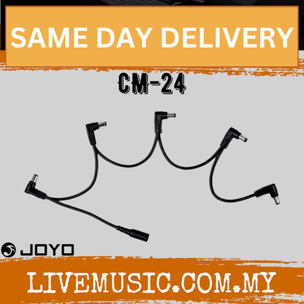 Joyo CM-24 5 Way Daisy Chain Right Angle Jack For Guitar Effect Power Supply ( CM24 / CM24 )