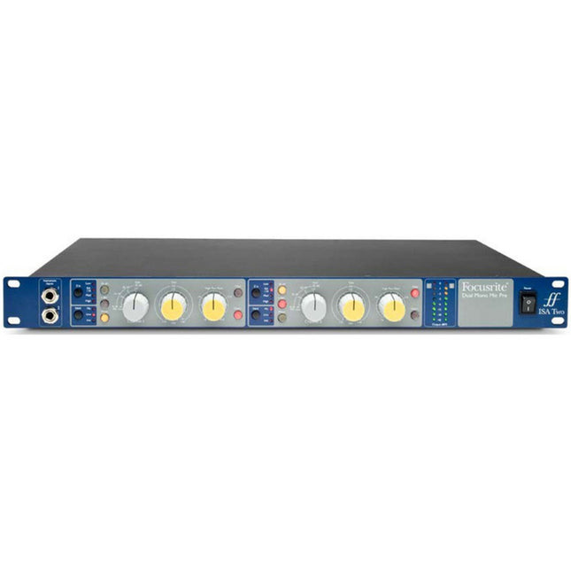 Focusrite ISA Two Dual Channel Pre-amp/DI 1U Rack mounting