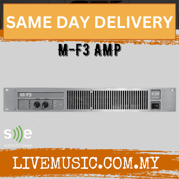 SE Audiotechnik M-F3 Amplifier (MF3 M F3)