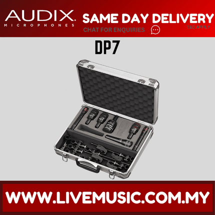 Audix DP7 7-piece Drum Microphone Package ( DP-7 / DP 7 )
