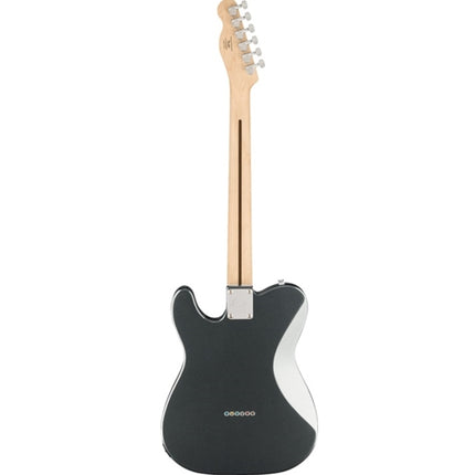 Squier Affinity Series Telecaster Deluxe Electric Guitar, Laurel FB, Charcoal Frost Metallic