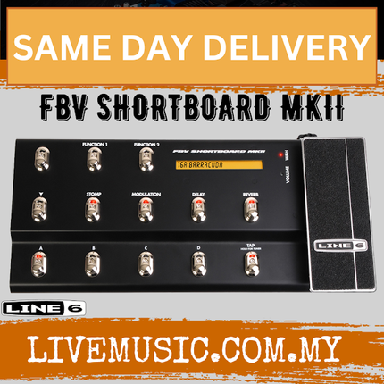 Line 6 FBV Shortboard MkII Foot Controller (LINE6)
