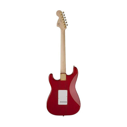 Fender Japan Scandal Mami Signature SSS Stratocaster Electric Guitar, Maple Fretboard with FREE Gig Bag - Glossy Red