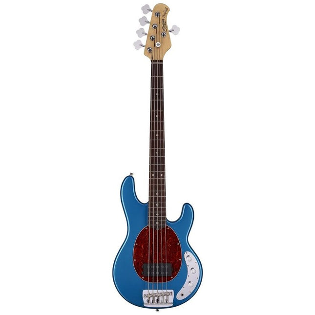 Sterling Ray25CA StingRay Classic 5-String Bass Guitar Rosewood Fretboard - Toluca Lake Blue (Ray-25CA/Ray 25CA)