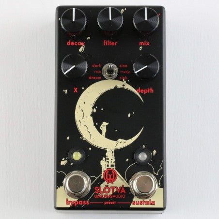 Walrus Audio Slotva Reverb Guitar Effects Pedal, Obsidian Series