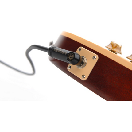 D'Addario PW-AMSGRR-10 Planet Waves American Stage Instrument Cable, Dual Right Angle, 10 ft. (PWAMSGRR10)